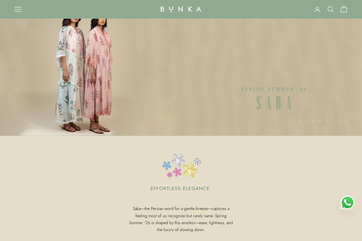 bunka.in homepage screenshot