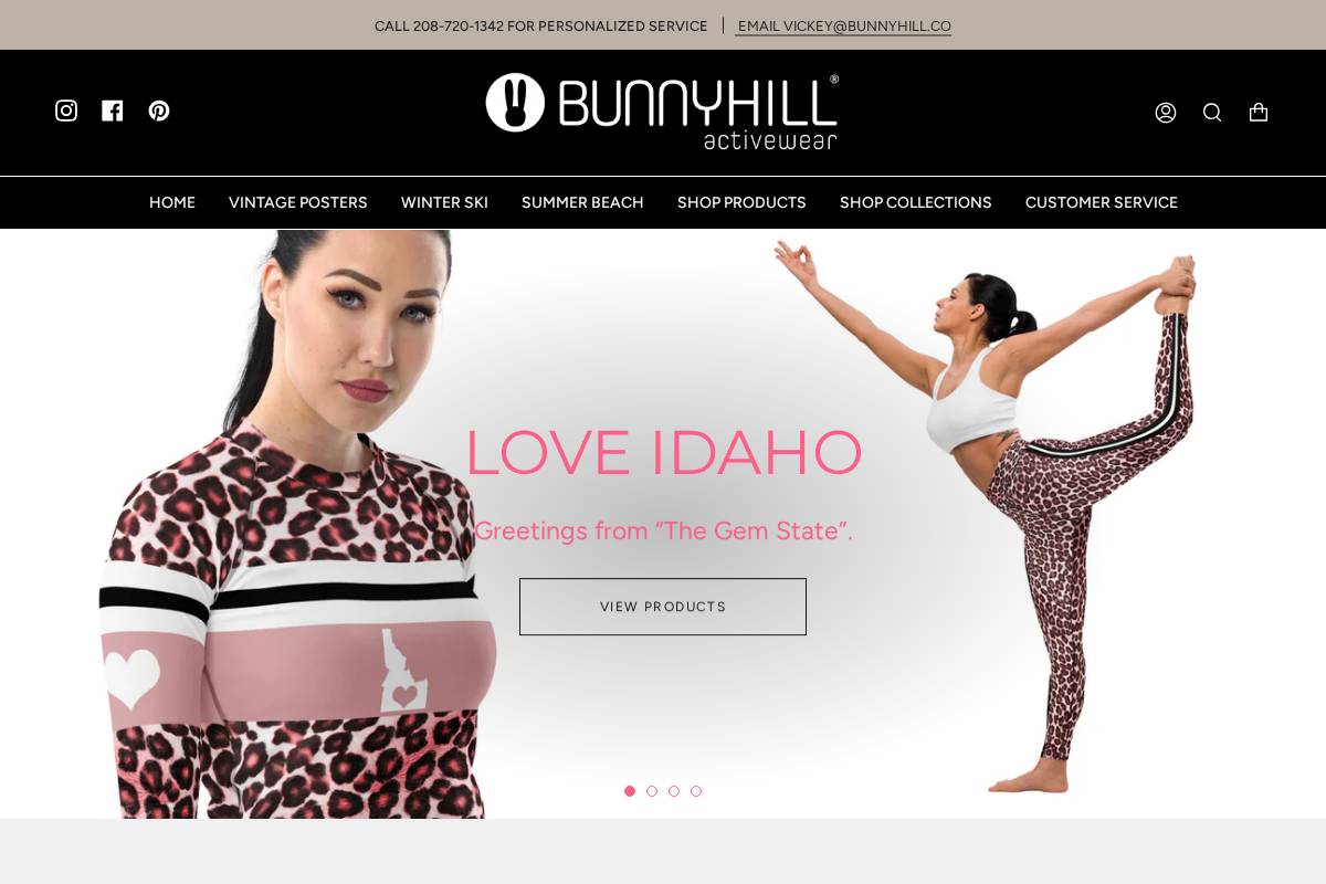 bunnyhill.co homepage screenshot