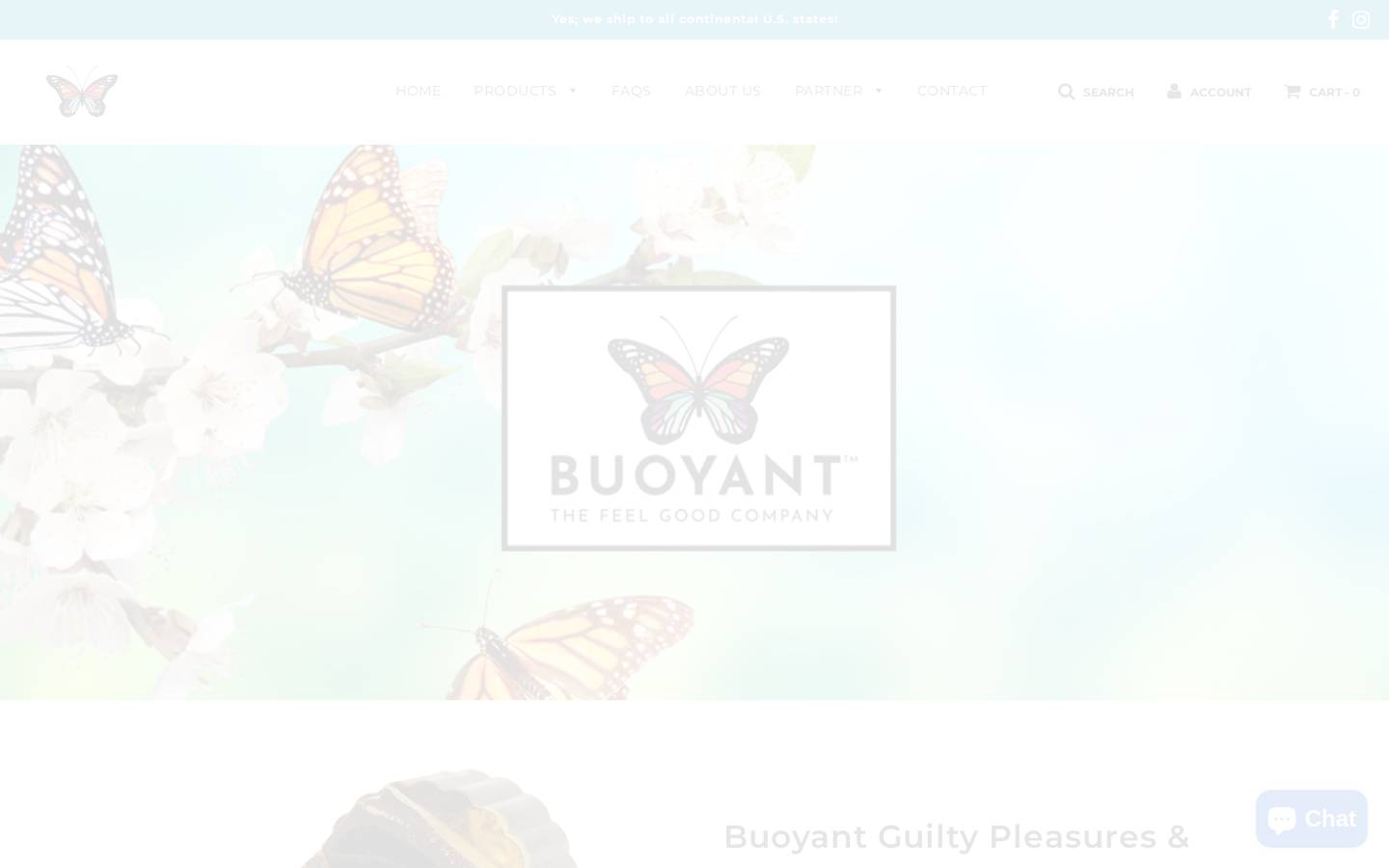 buoyantbrands.com homepage screenshot