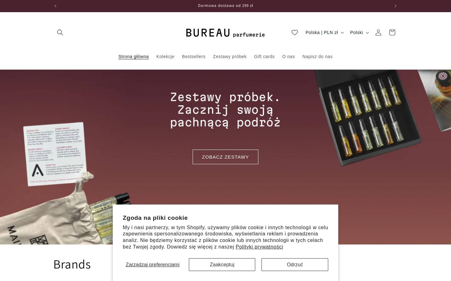 bureau-parfumerie.com homepage screenshot