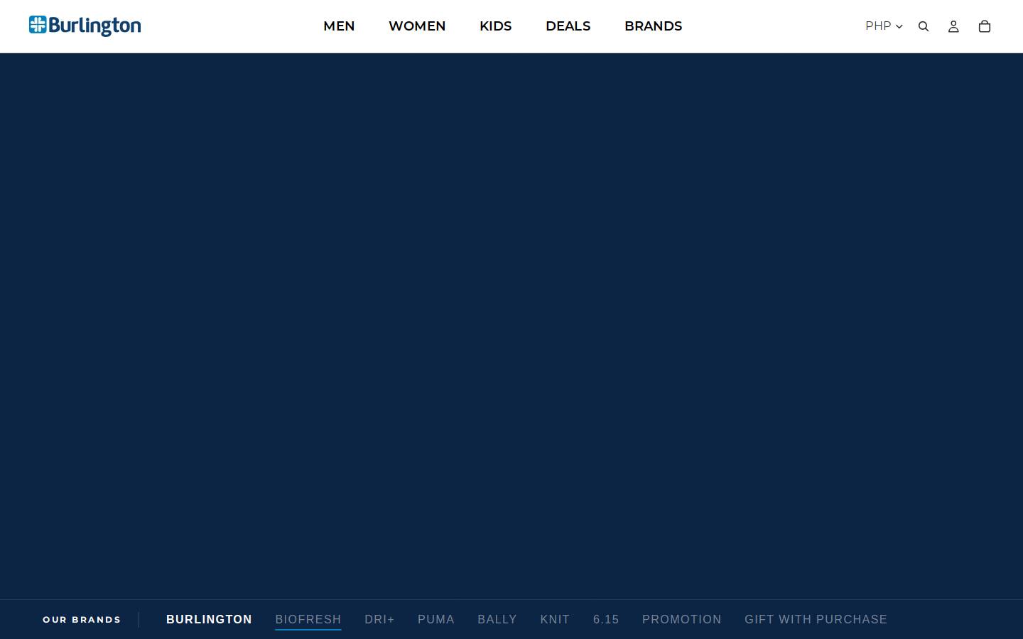 burlingtonphils.com homepage screenshot