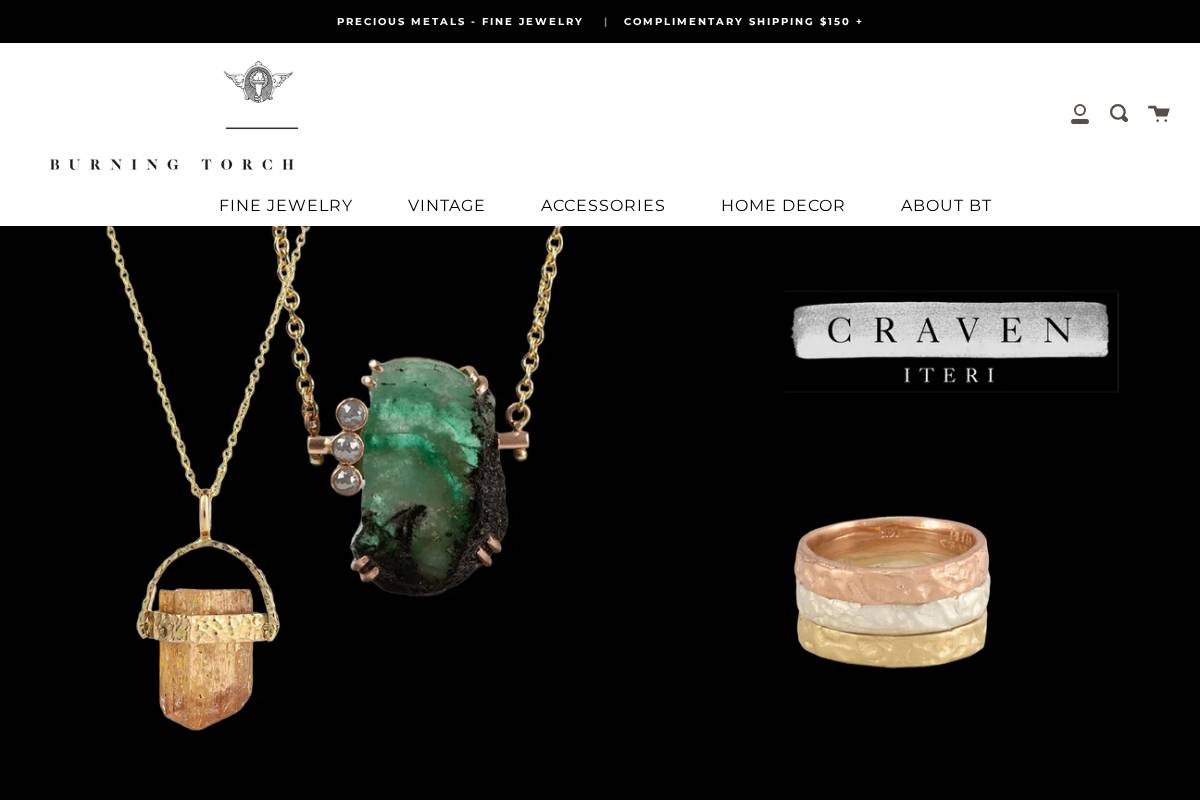 burningtorchinc.com homepage screenshot