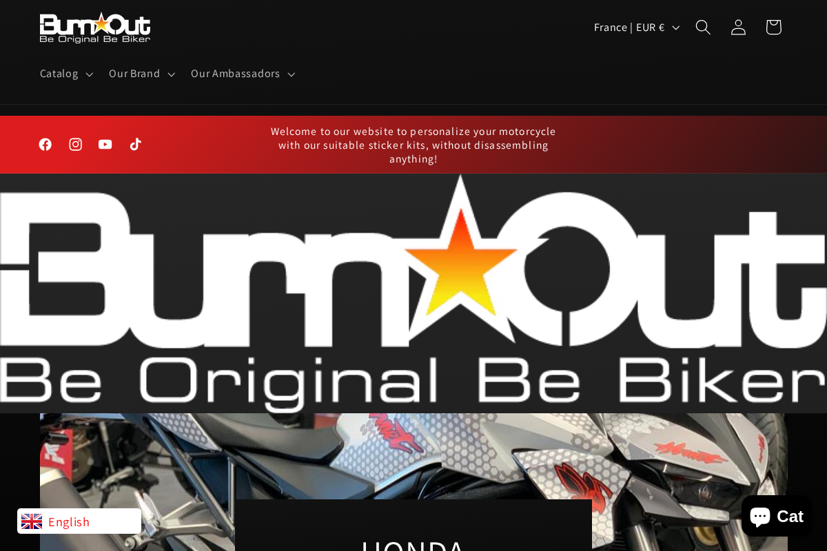 Burnoutdesign homepage screenshot