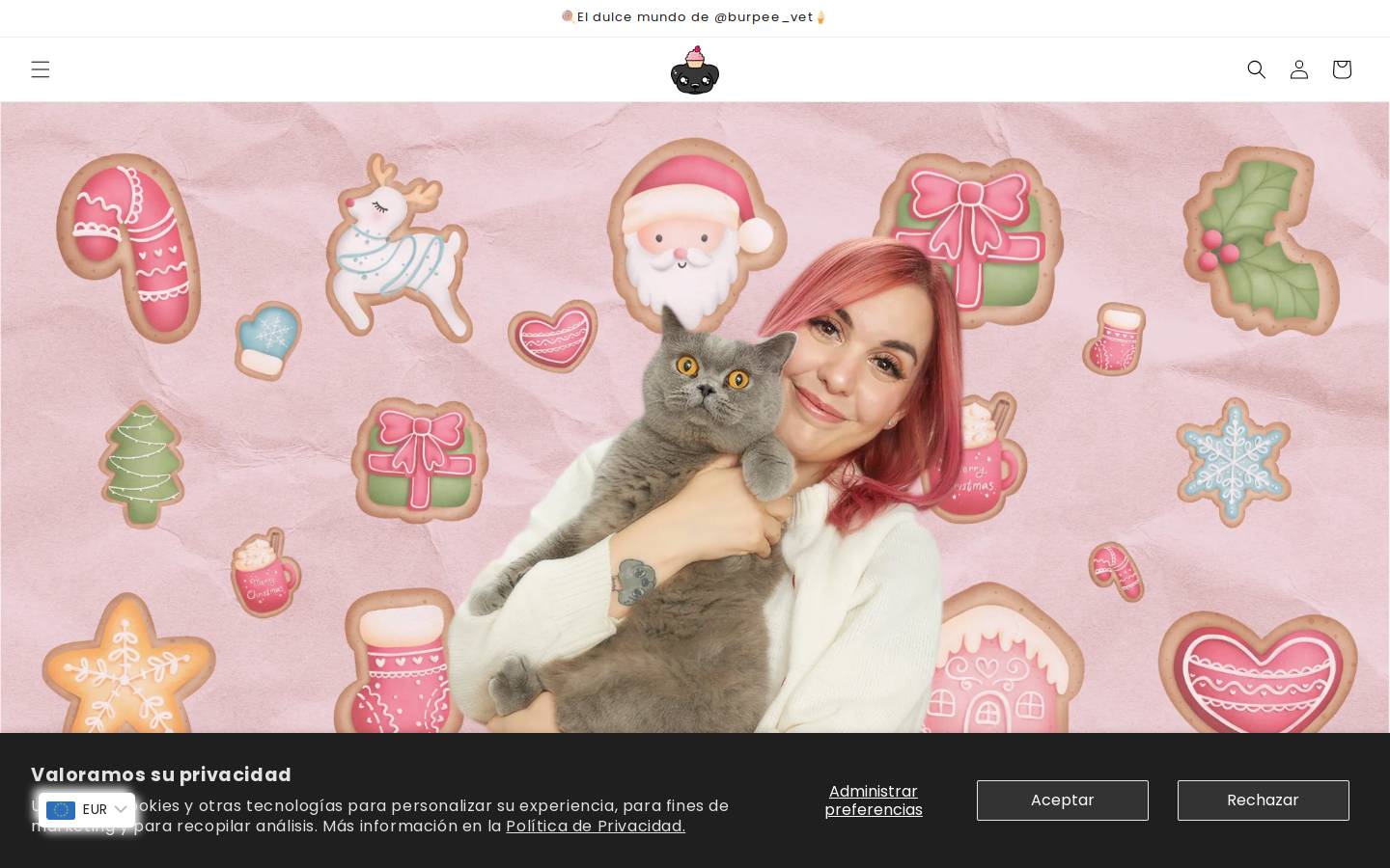 burpeevet.com homepage screenshot