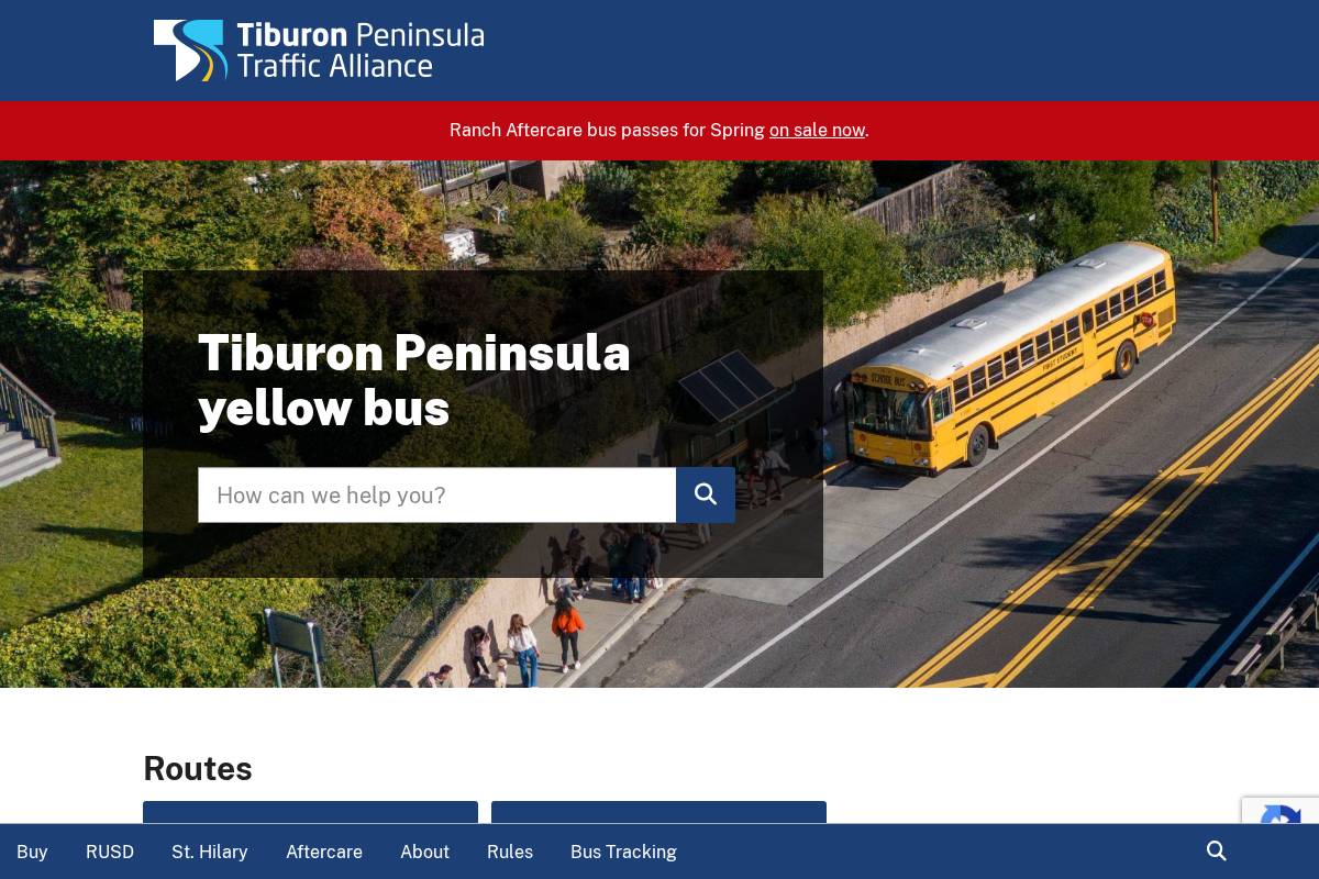 buschallenge.org homepage screenshot