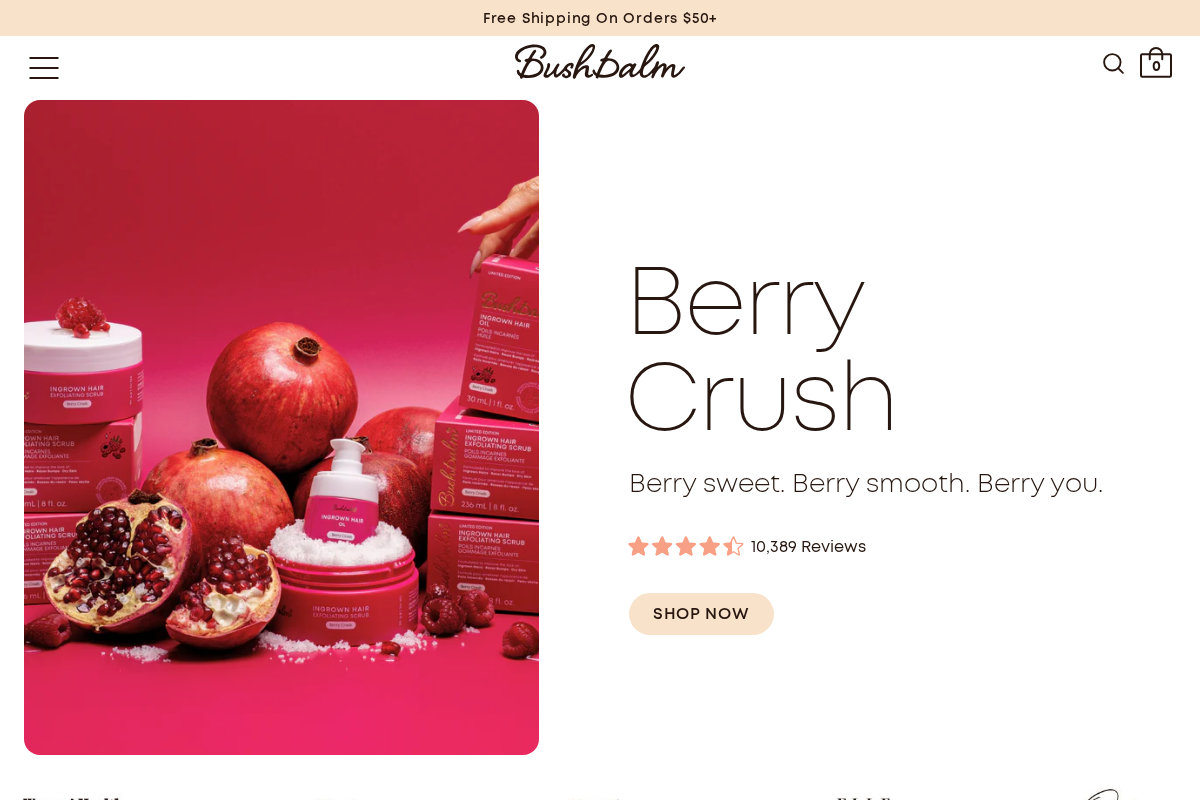 bushbalm.ca homepage screenshot