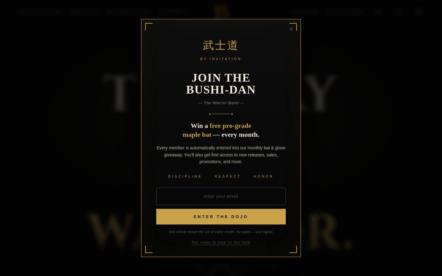 bushidosports.com homepage screenshot