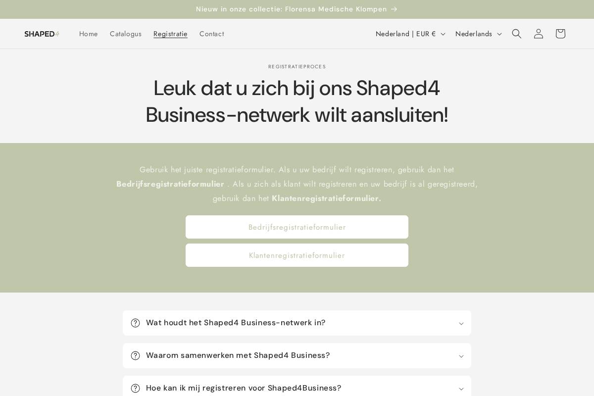 business.shaped4.com homepage screenshot