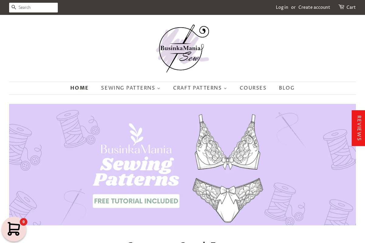 businkamania.com homepage screenshot