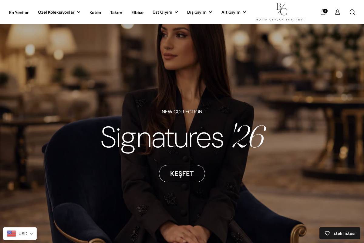 butikceylan.com homepage screenshot