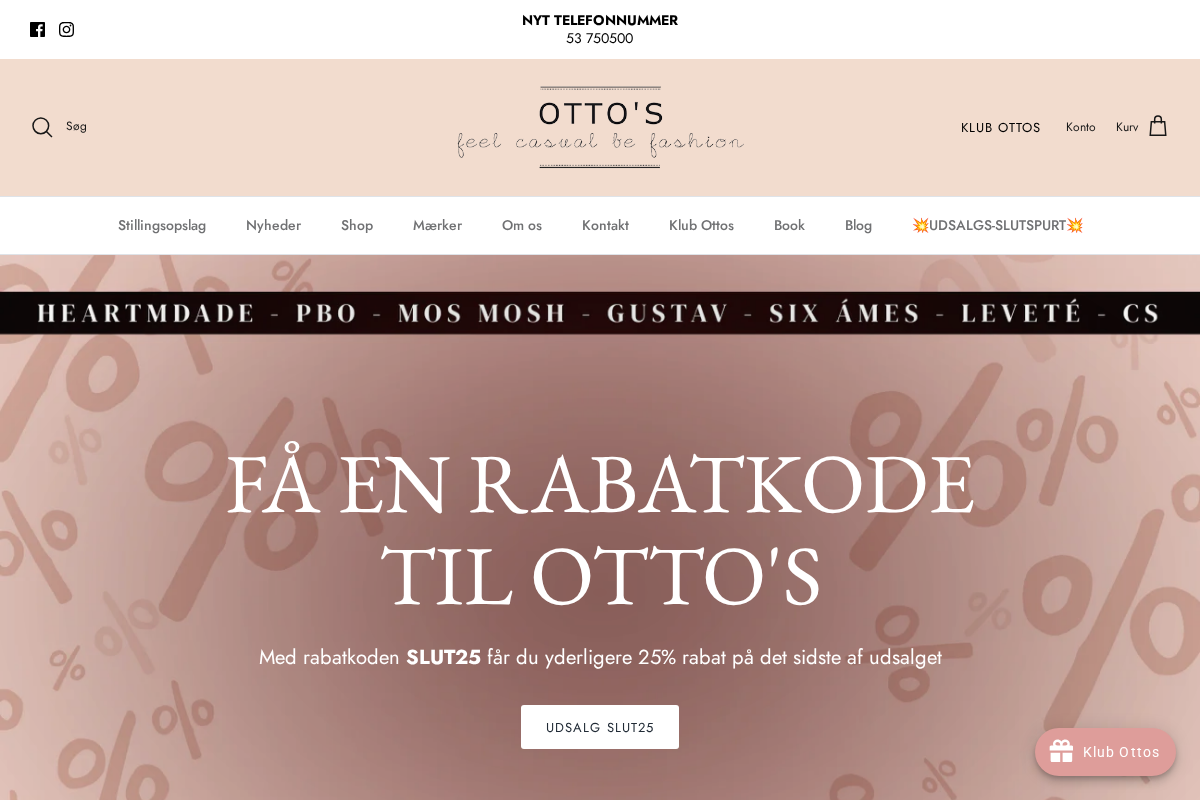 Butikottos homepage screenshot