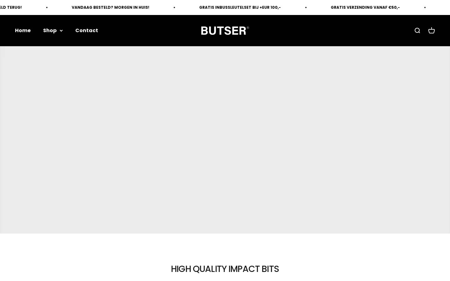 Butser homepage screenshot