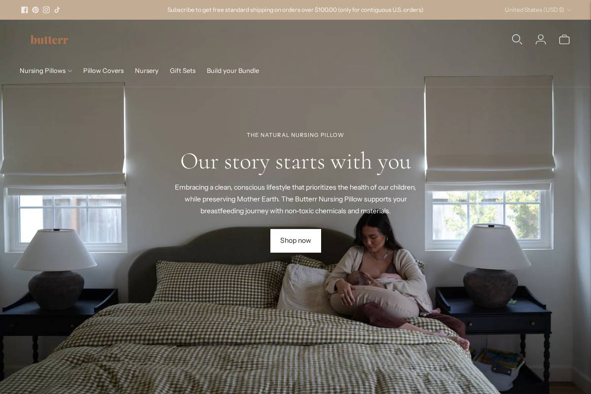 butterr.co homepage screenshot
