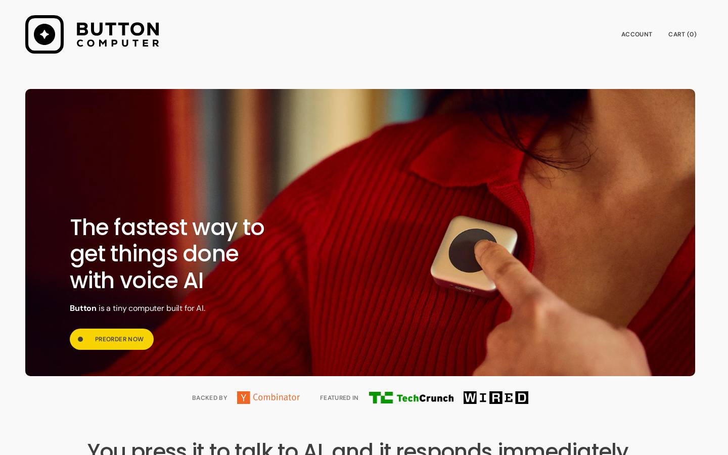 buttoncomputer.com homepage screenshot