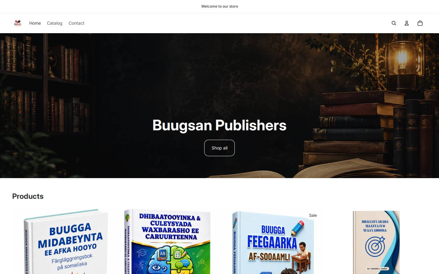 buugsan.se homepage screenshot