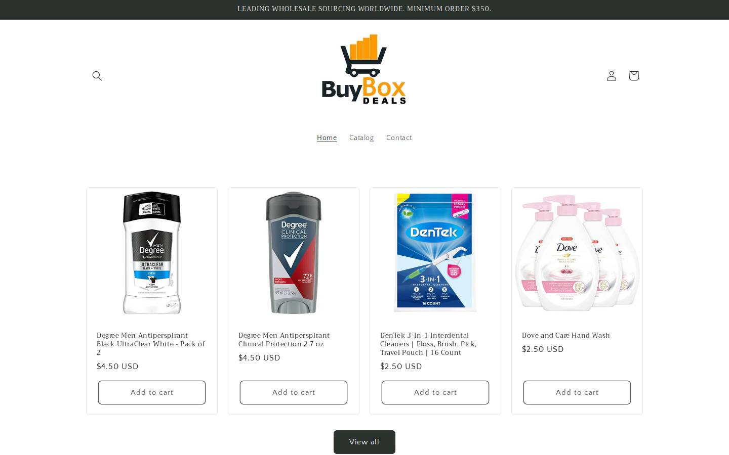buyboxdeals.com homepage screenshot
