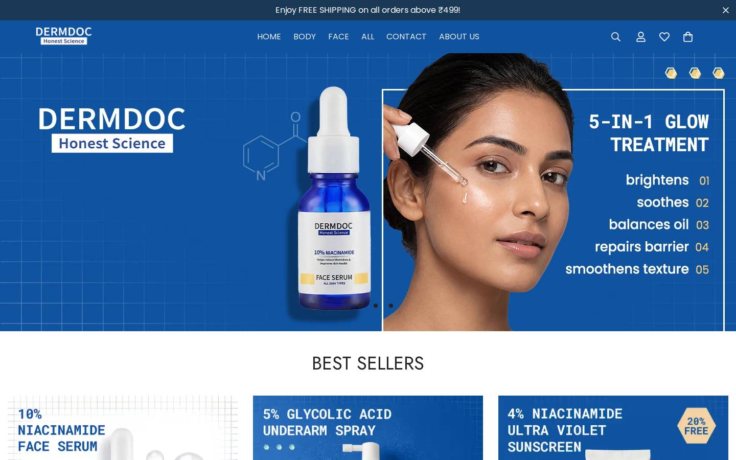 buydermdoc.com homepage screenshot