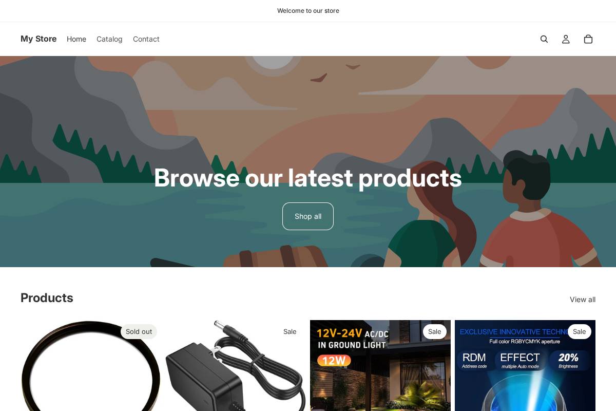 buydirectelectronics.com homepage screenshot