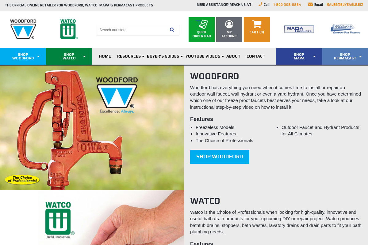 Eagle Mountain homepage screenshot