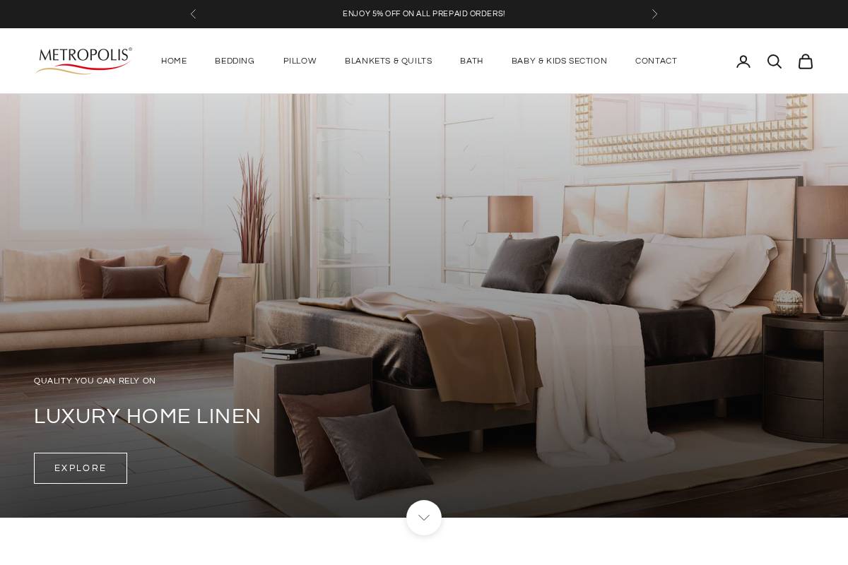 buymetropolis.com homepage screenshot