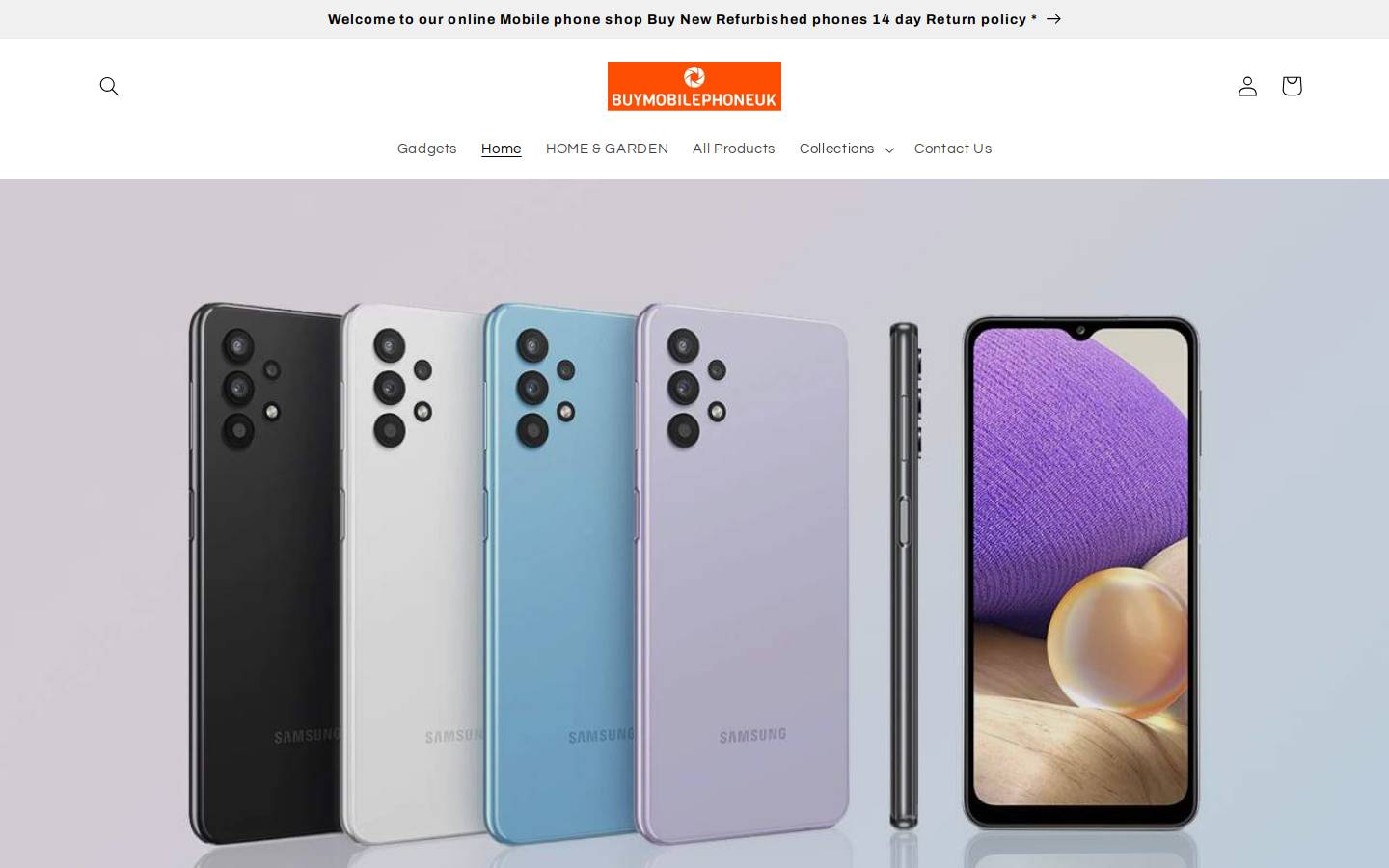buymobilesphone.com homepage screenshot