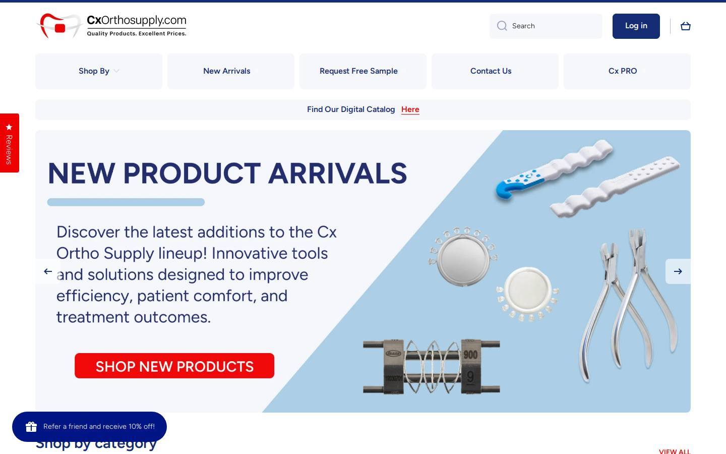 buyorthodonticproducts.com homepage screenshot