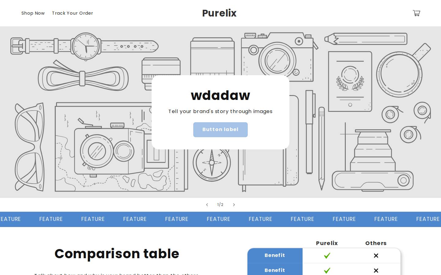 buypurelix.com homepage screenshot