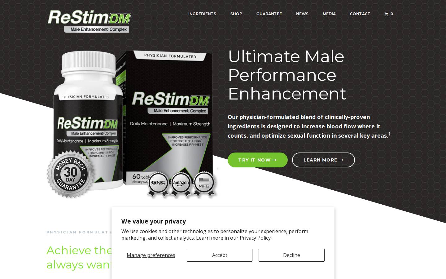 buyrestim.com homepage screenshot