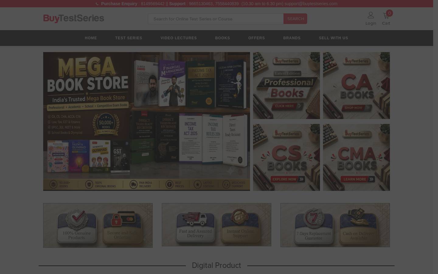 Coaching Class homepage screenshot