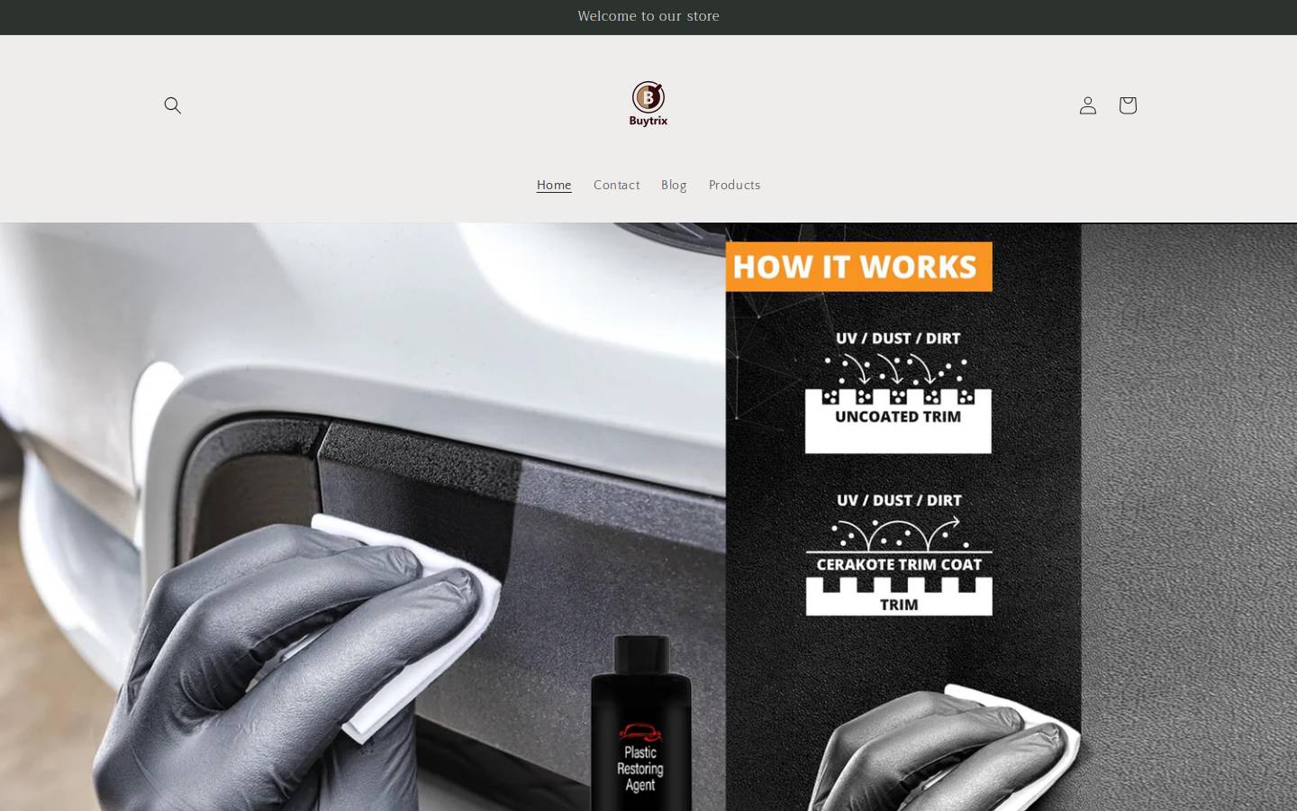 buytrix.in homepage screenshot