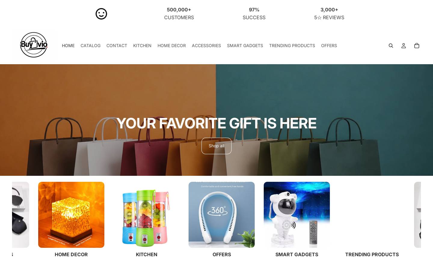 buyvio.org homepage screenshot