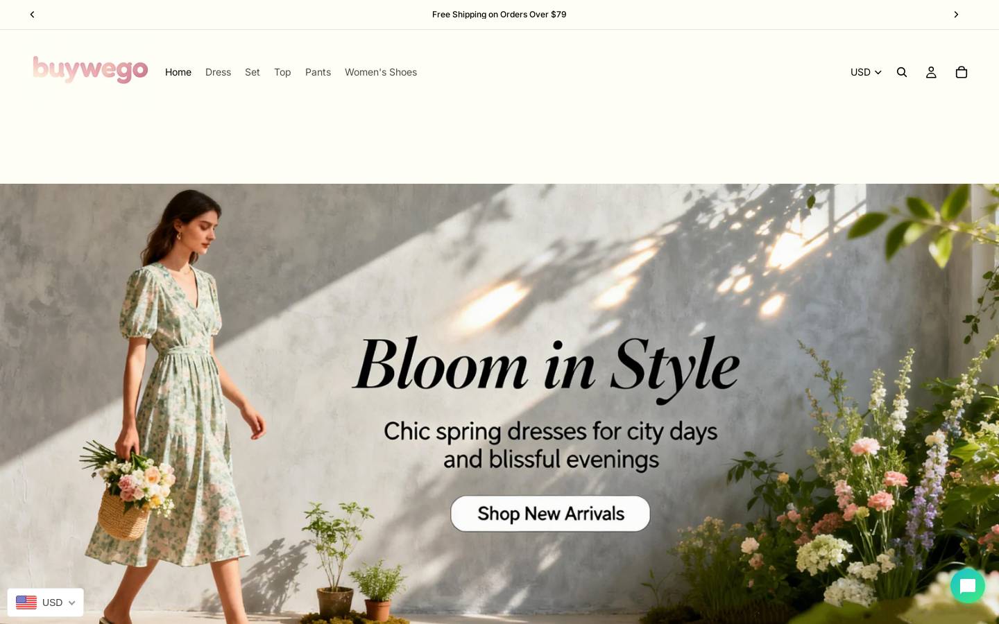 buywego.com homepage screenshot