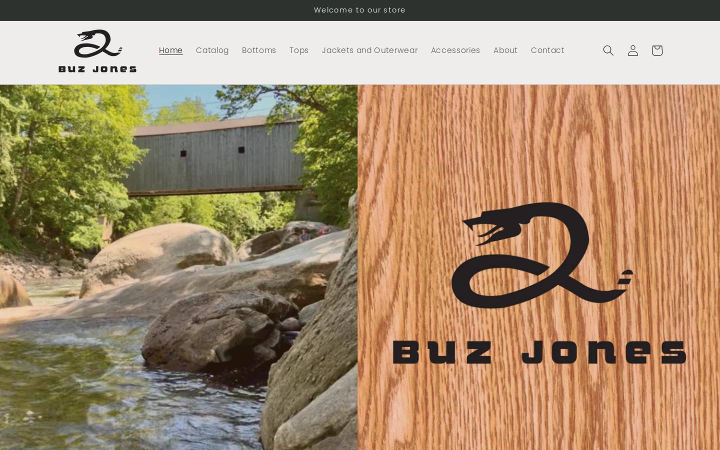 buzjones.com homepage screenshot
