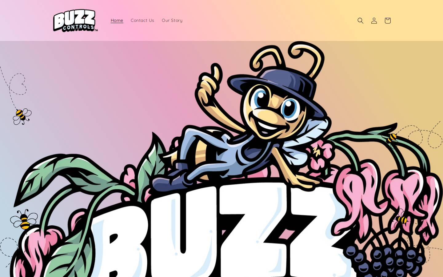 buzzproducts.ca homepage screenshot