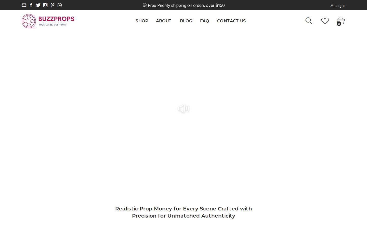 buzzprops.com homepage screenshot