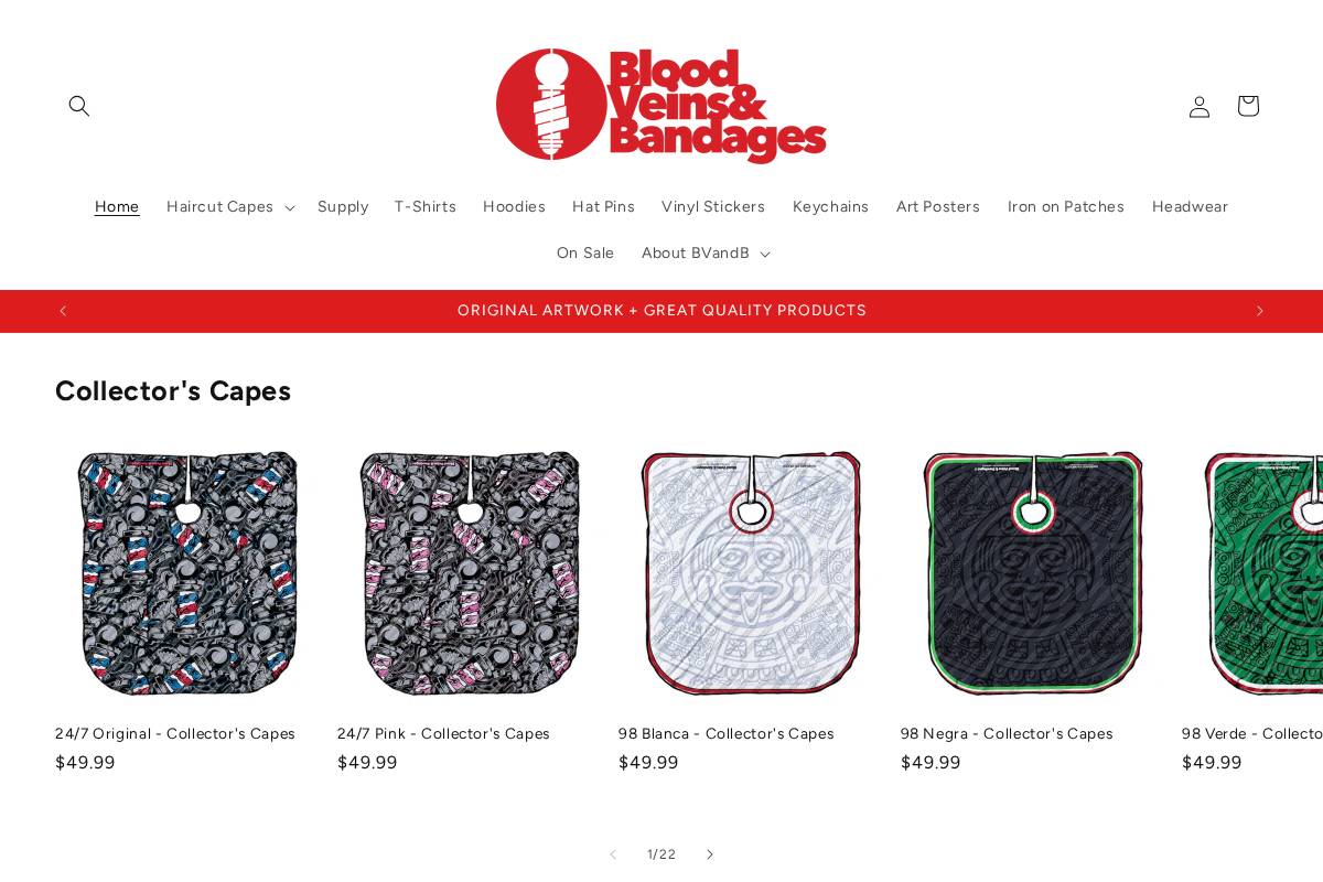 bvandb.com homepage screenshot