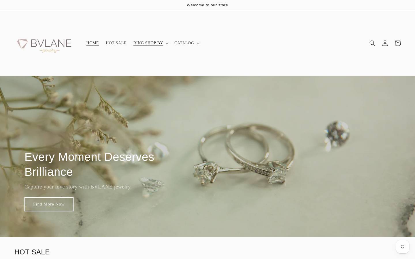 bvlanejewelry.com homepage screenshot