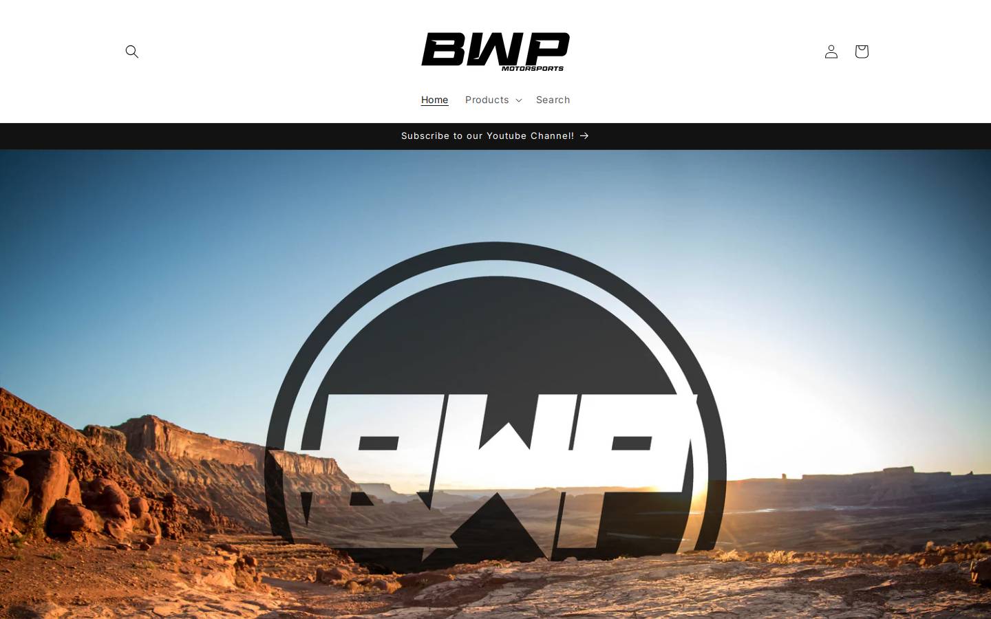 bwpmotorsports.com homepage screenshot