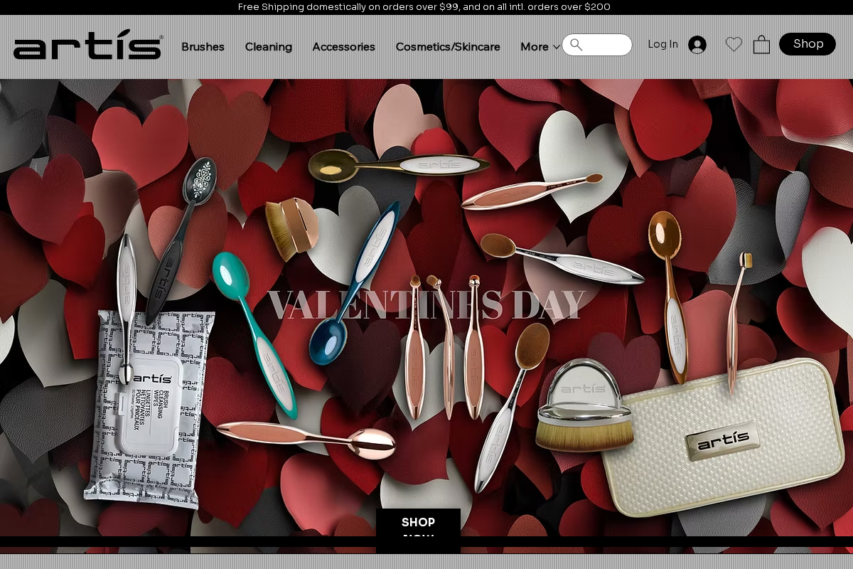 byartis.com homepage screenshot
