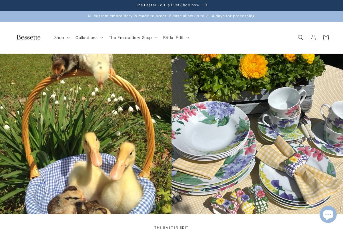 bybessette.com homepage screenshot