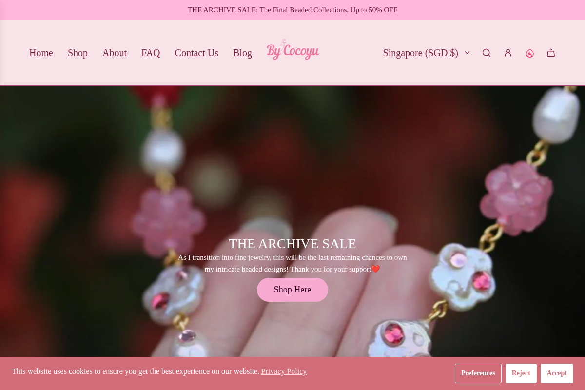 bycocoyu.com homepage screenshot