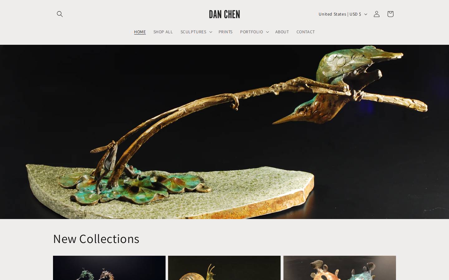 bydanchen.com homepage screenshot