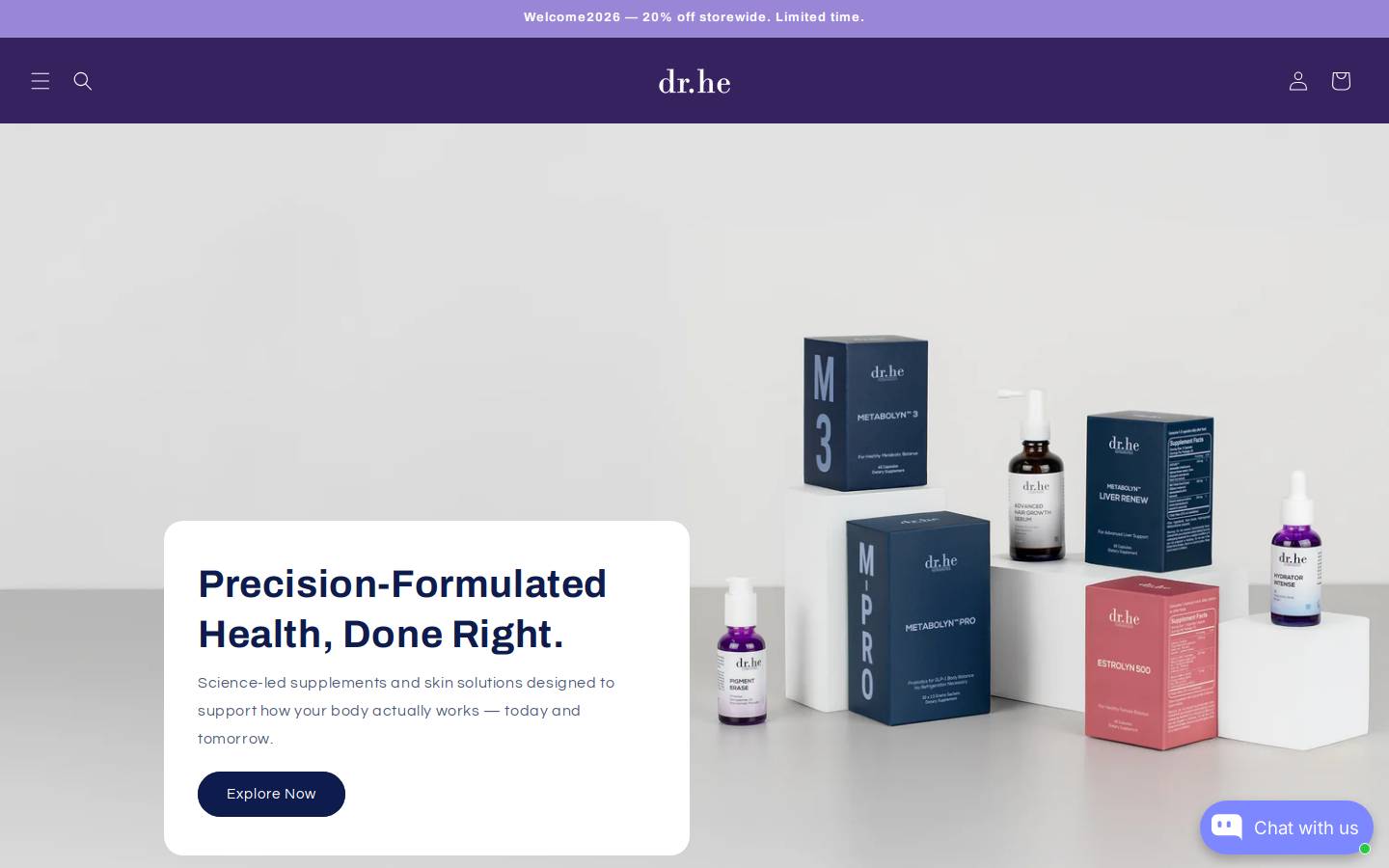 bydrhe.com homepage screenshot