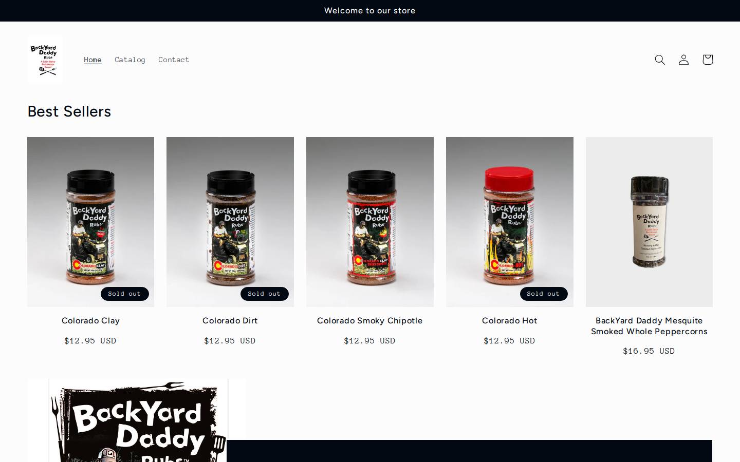 bydrubs.com homepage screenshot