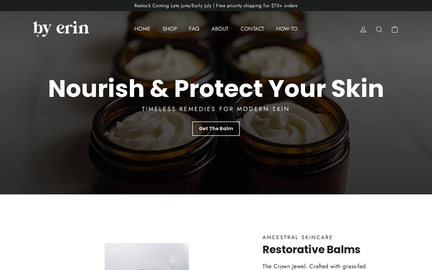 byerin.co homepage screenshot