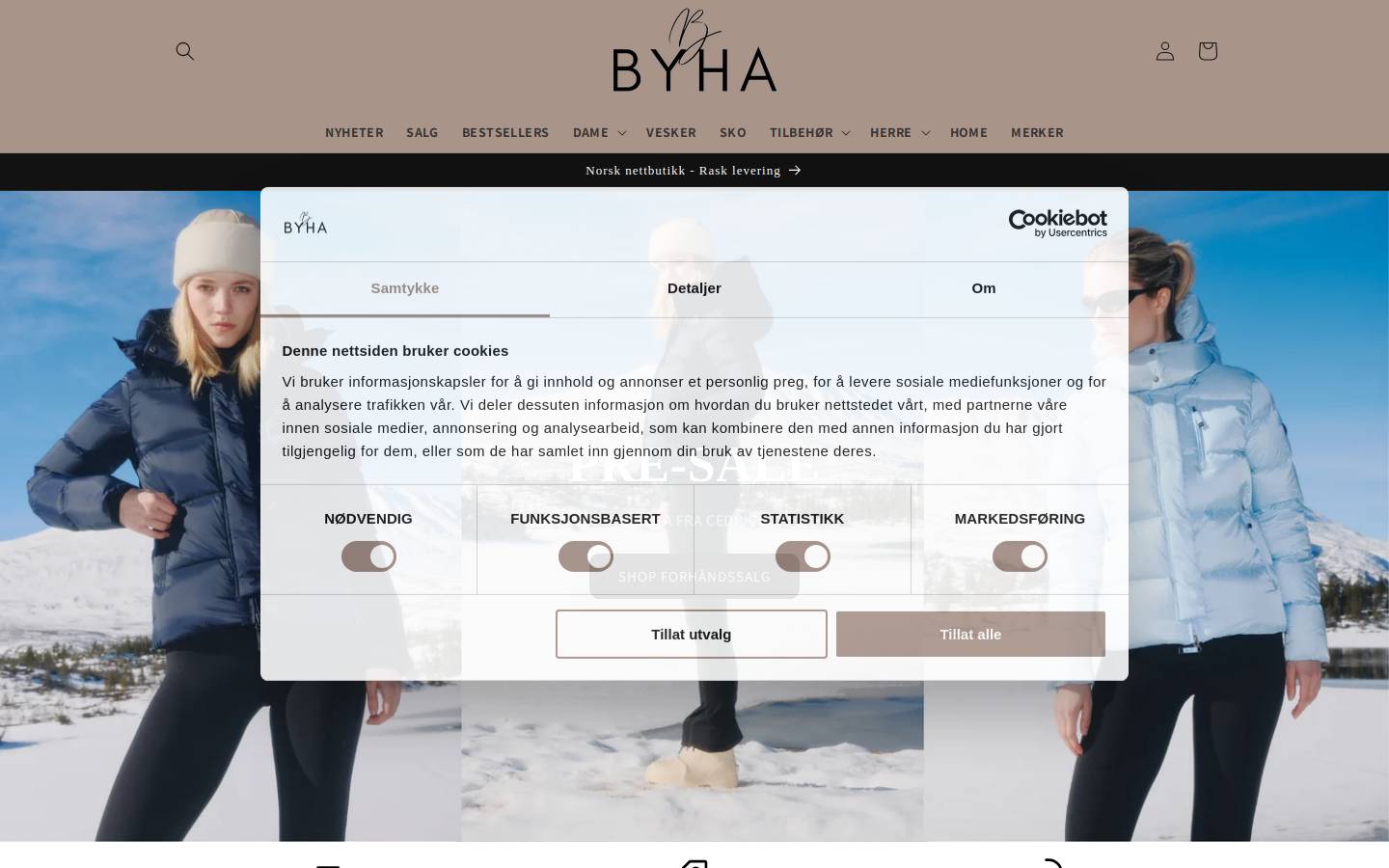 Byha homepage screenshot