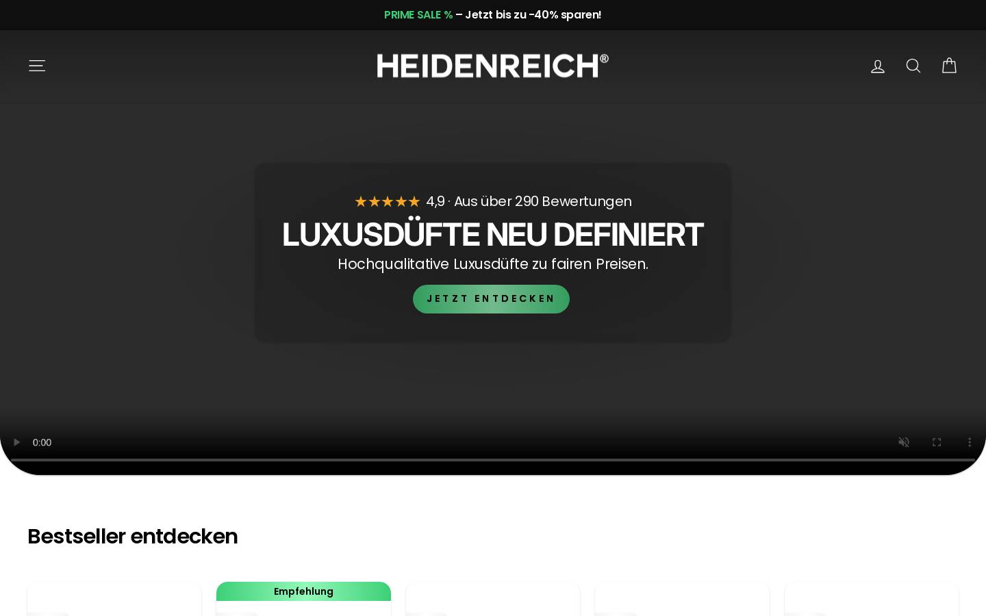 Byheidenreich homepage screenshot