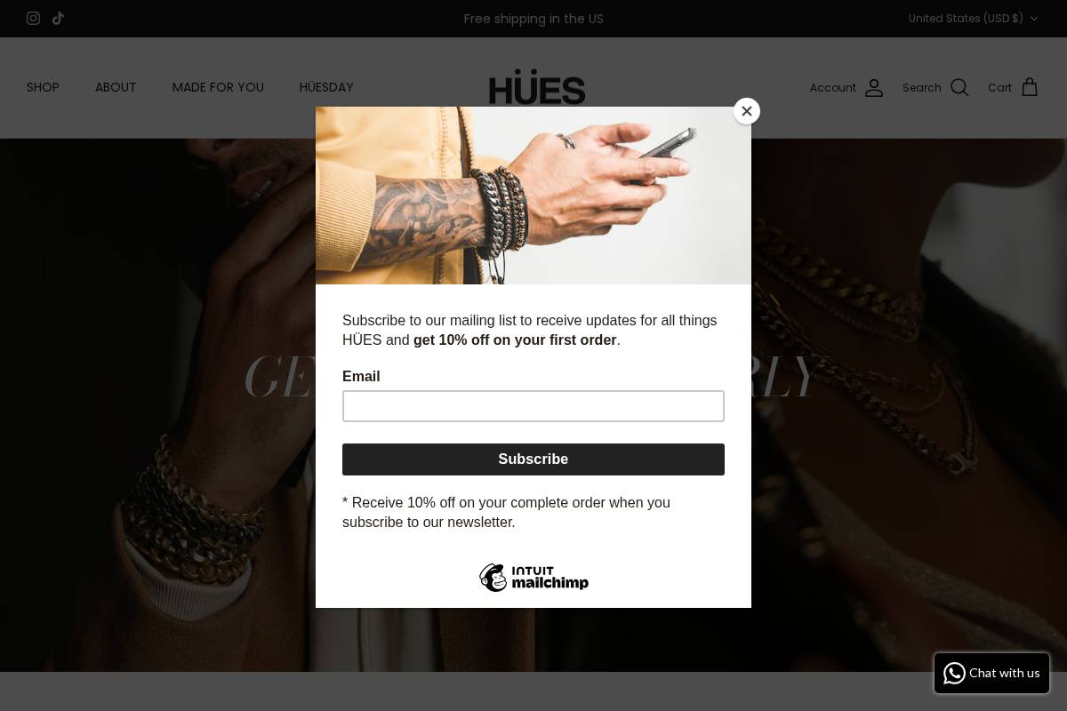 byhues.com homepage screenshot