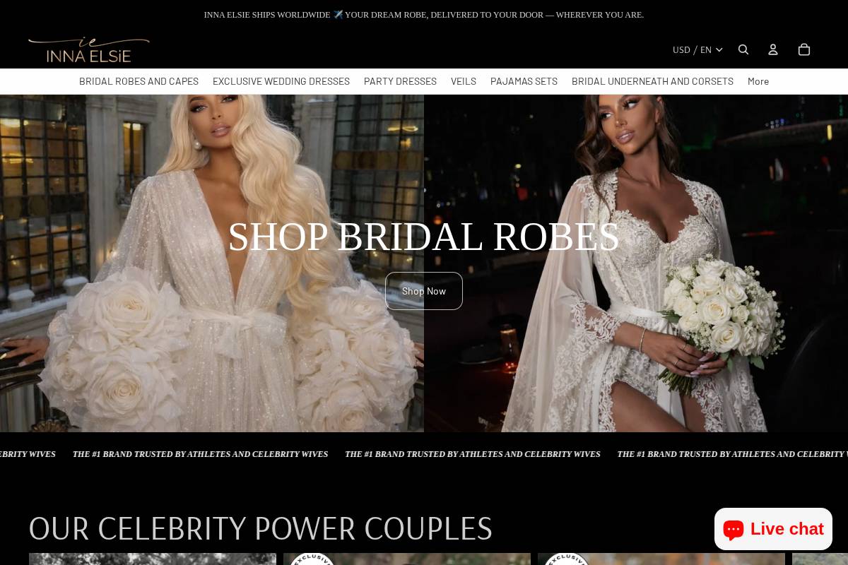 byinnaelsie.com homepage screenshot