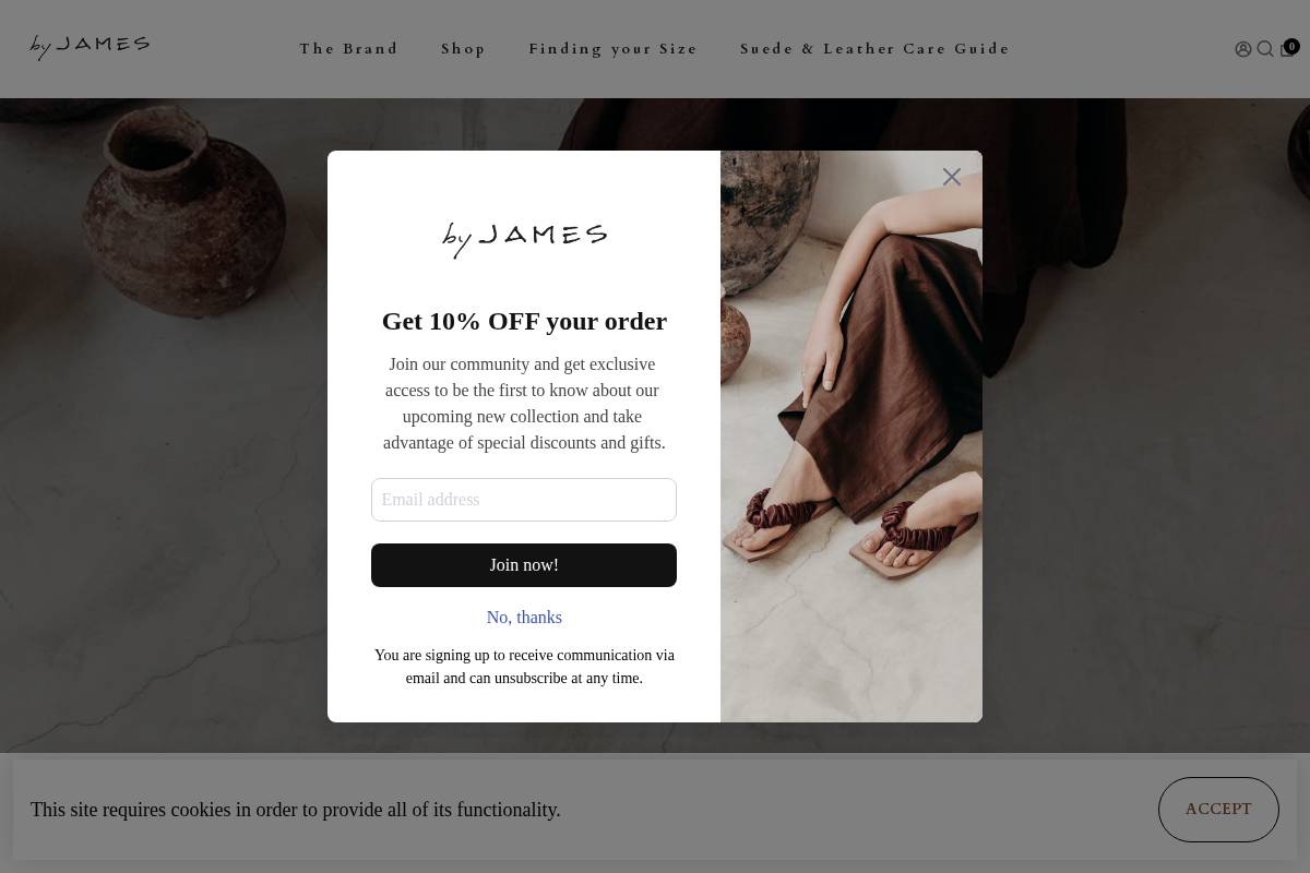 byjamesdesigns.com homepage screenshot